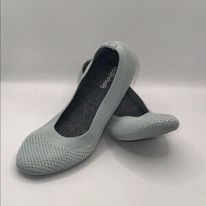 Allbirds Light Blue Knit Slip-Ons